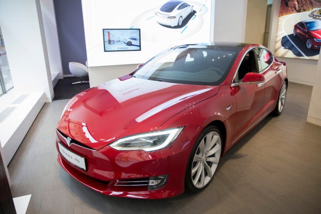 Tesla are currently leading the charge on electric cars. This Model S will set you back around about $105,000 in Australia.