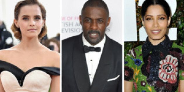 Emma Watson, Idris Elba and Freida Pinto are among this year's invitees. 