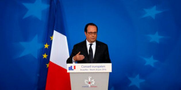 French President Francois Hollande said next year's presidential election will be the opportunity for voters to decide on which European policy they want.