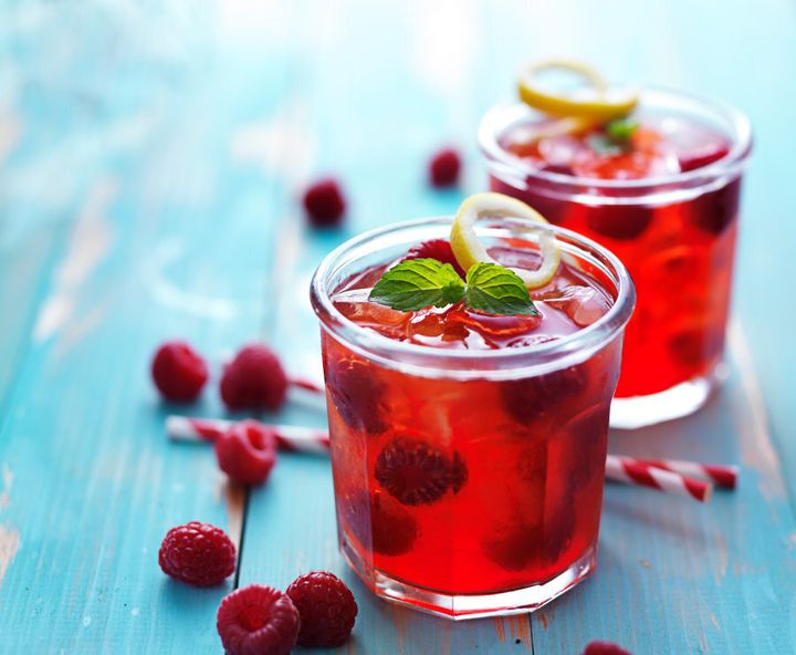This vibrant concoction is berry delicious.
