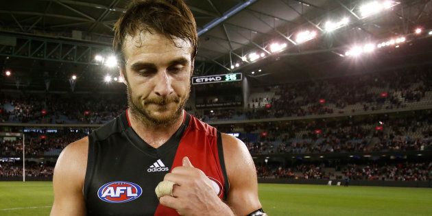 Jobe Watson, now without a Brownlow Medal.