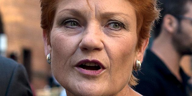 Pauline Hanson's not a fan of halal snack packs.