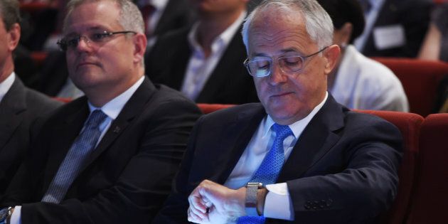 Malcolm Turnbull is settling in for a long wait to see if he remains PM.