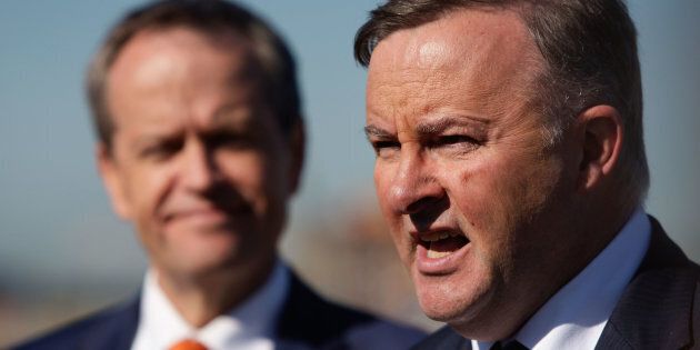 Anthony Albanese has played down rumours that he will challenge Bill Shorten for the Labor leadership... sort of.