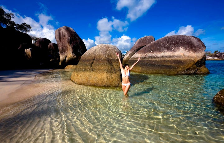 Crowds? Not here at Belitung Island.