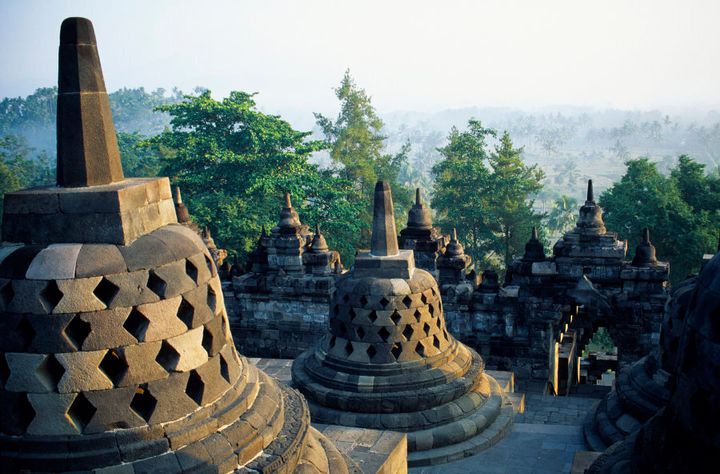 Ranking with Pagan and Angkor as one of the greatest Southeast Asian monuments, Borobodor is an enormous construction standing majestically on a hill.