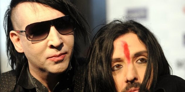 Marilyn Manson and Twiggy Ramirez.