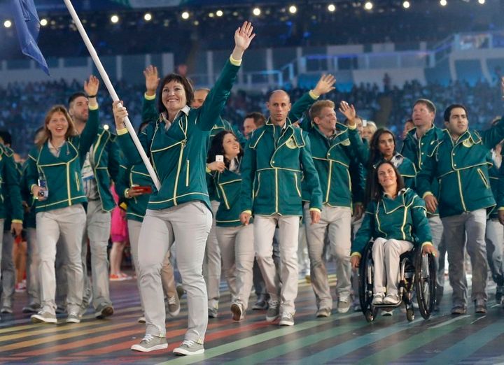 Meares was Australia's flag bearer during the opening ceremony for the Commonwealth Games in 2014.