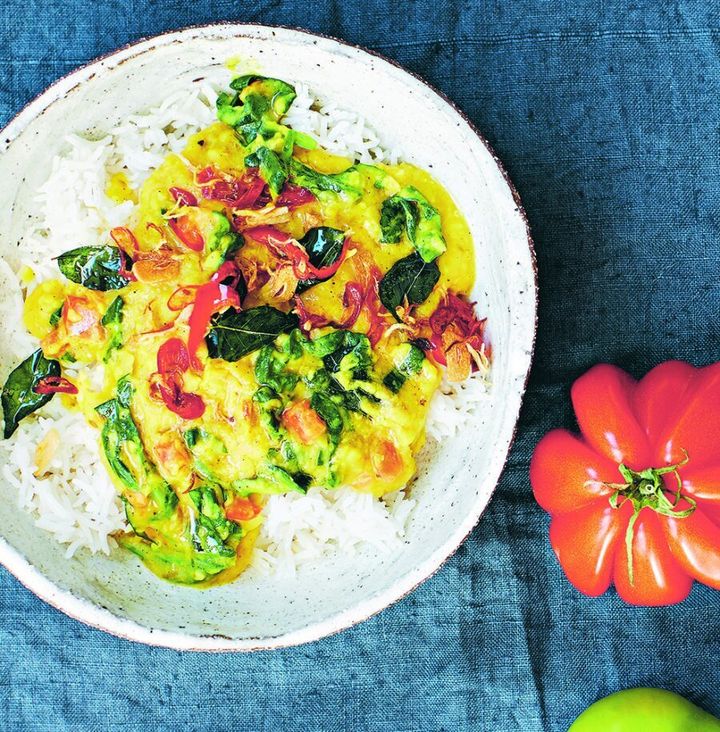 This colourful, easy curry is perfect for lunch leftovers.