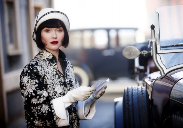 Davis starring as Phryne Fisher in 'Miss Fisher's Murder Mysteries'.