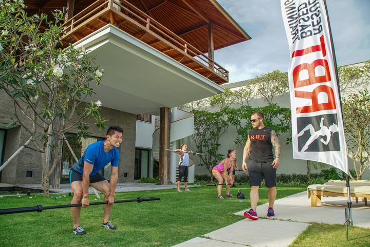 Australian gym Result Based Training operates a fitness retreat in Bali.