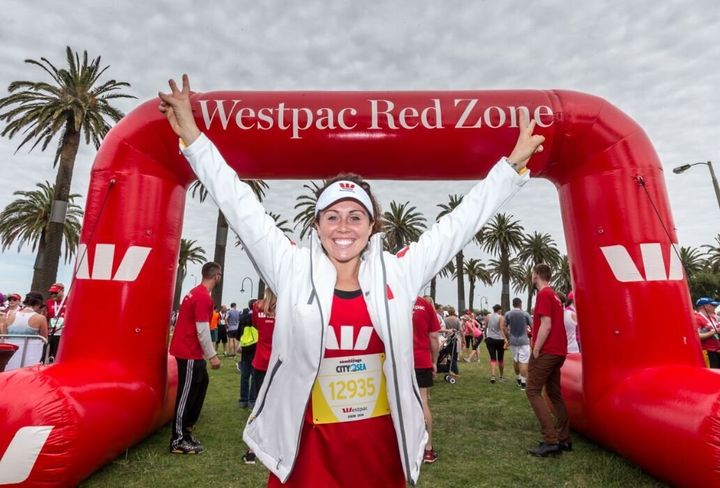 Chloe survived the Westpac City2Sea, sponsored by the Westpac Foundation -- a not-for-profit organisation that creates opportunities for Australia's most disadvantaged people.