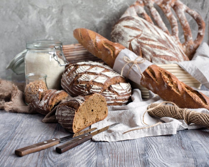 Whole grain bread varieties contain more nutrients than its paler counterpart.