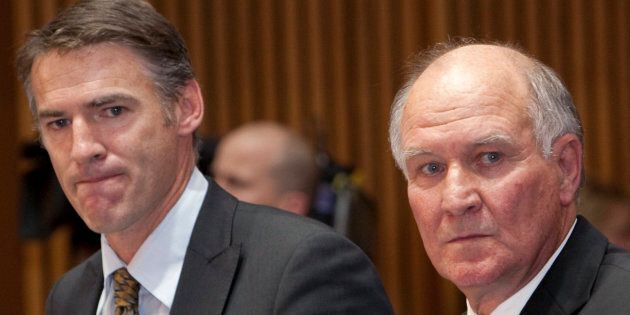 Independents Rob Oakeshott and Tony Windsor will not be returning, even if there is a hung parliament.