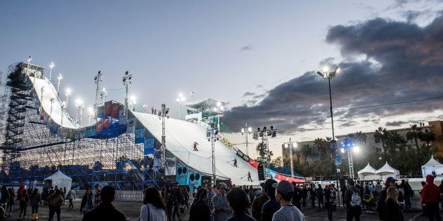 This was the ramp at AIR + STYLE in L.A. in February, 2017. Look out, Sydney.