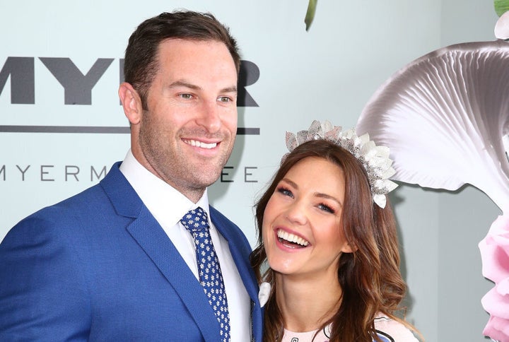 Sam Frost and her boyfriend Sasha Mielczarek.