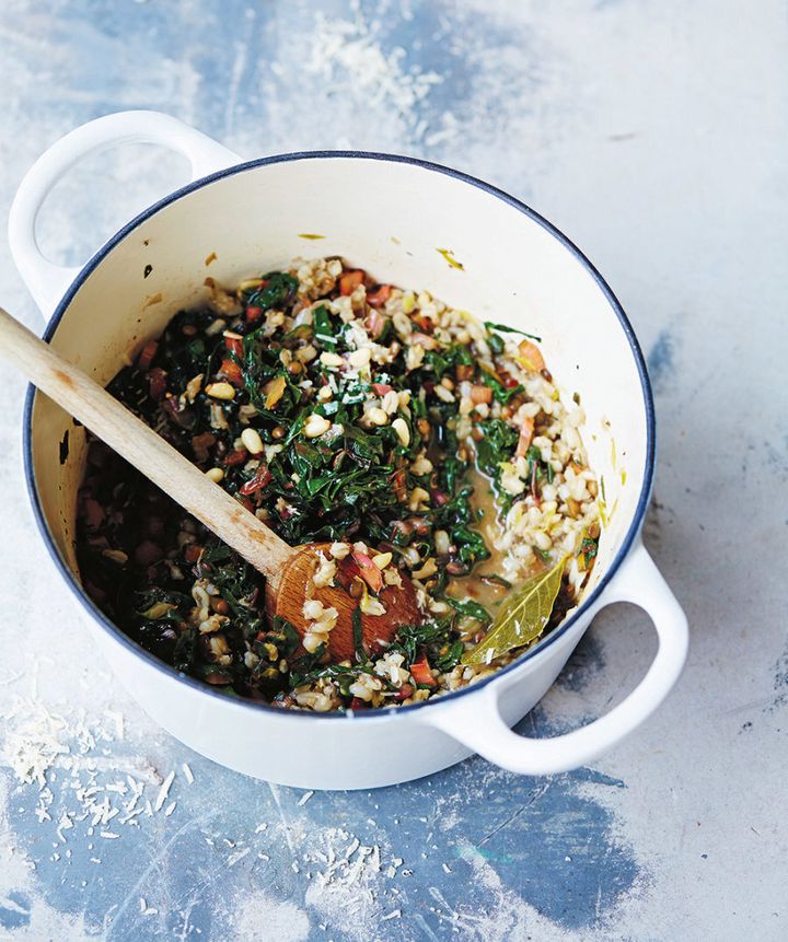 Get work lunch sorted by making a big batch of this delicious risotto, freezing portions and bringing to work.