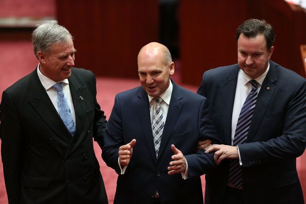 Tasmanian Liberal Senator Stephen Parry was elected President of the Senate on July 7, 2014.