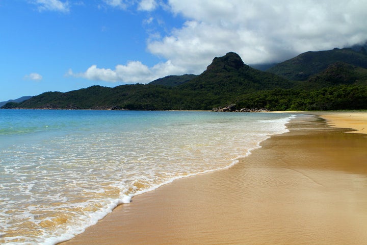 It's easy to forget about crocs and stingers when the water is this stunning.