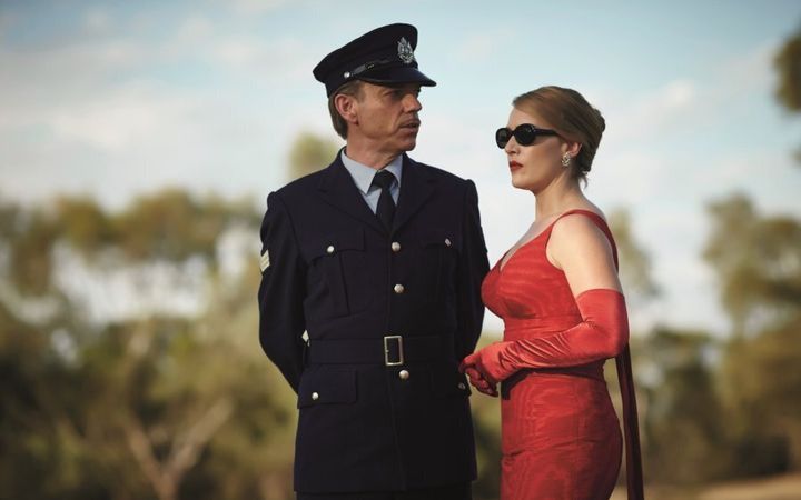 Hugo Weaving and Kate Winslet in The Dressmaker.