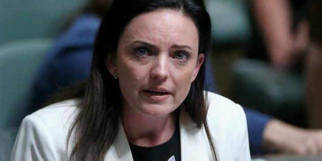 Emma Husar delivered a passionate domestic violence speech in parliament on Wednesday.
