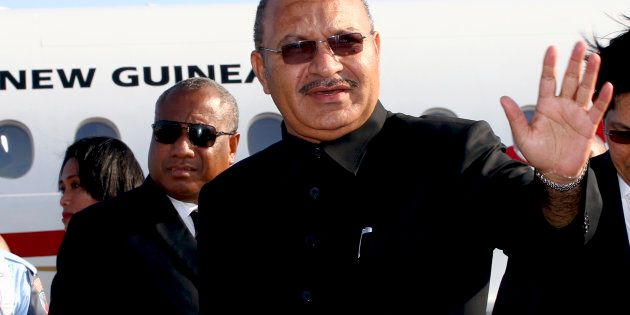 PNG Prime Minister Peter O'Neill, pictured here in 2013, is facing calls to stand down.