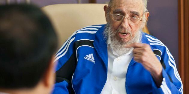 Cuba's former leader Fidel Castro