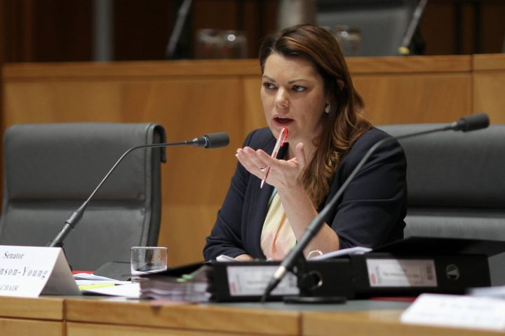 Greens Senator Sarah Hanson-Young