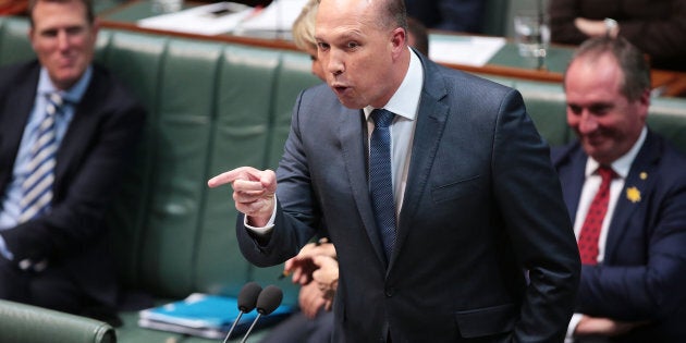 Peter Dutton has been called a