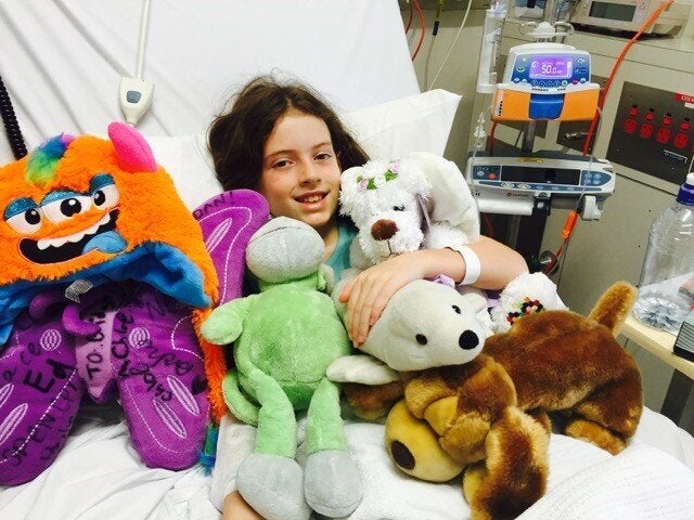 Bridgette, prior to commencing her chemotherapy treatment in 2015.