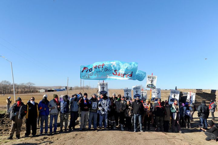 Standing together at Standing Rock.