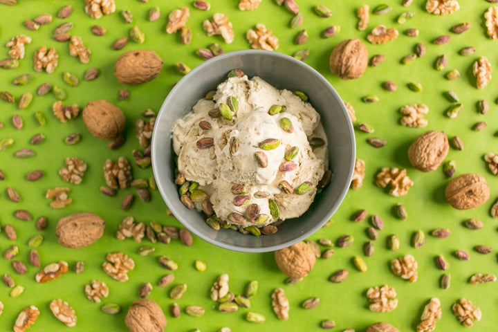The flavour of this Greek classic works beautifully with ice cream.