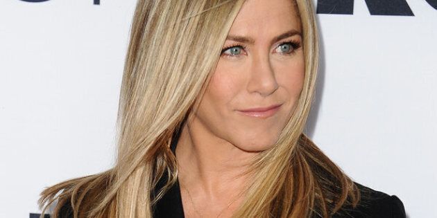 HOLLYWOOD, CA - APRIL 13: Actress Jennifer Aniston attends the premiere of 'Mother's Day' at TCL Chinese Theatre IMAX on April 13, 2016 in Hollywood, California. (Photo by Jason LaVeris/FilmMagic)