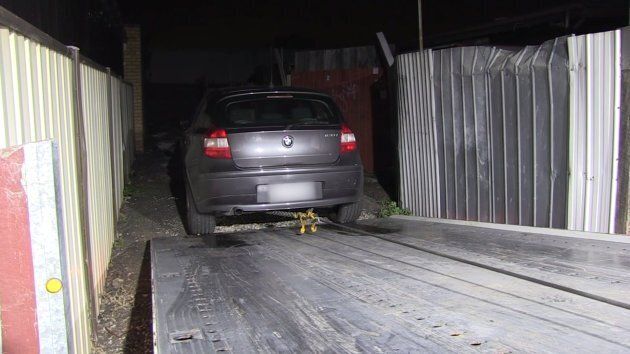 Major collision investigation unit detectives found the BMW at a residential address in Baybrook.