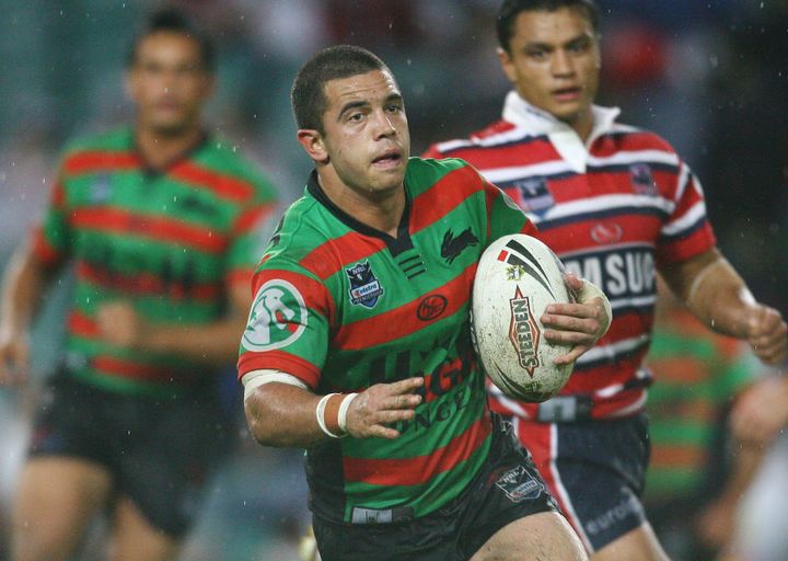 A young NRL star at the top of his game in 2007.