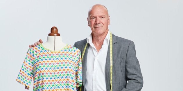 Bob Beveridge has designed hospital gowns to help patients keep their dignity.