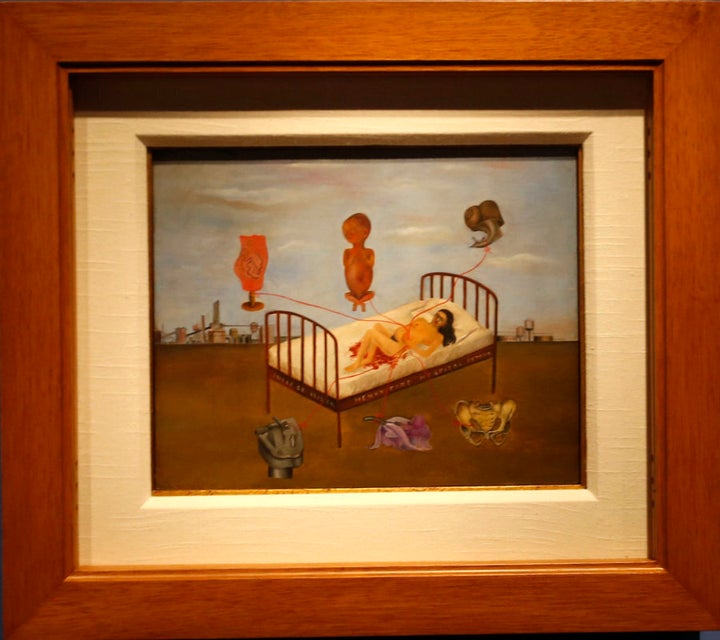 "Henry Ford Hospital" by Frida Kahlo.