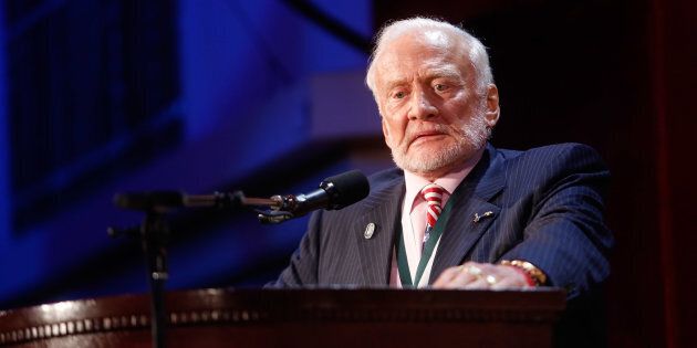 Buzz Aldrin was evacuated from the South Pole on Dec. 1, 2016.