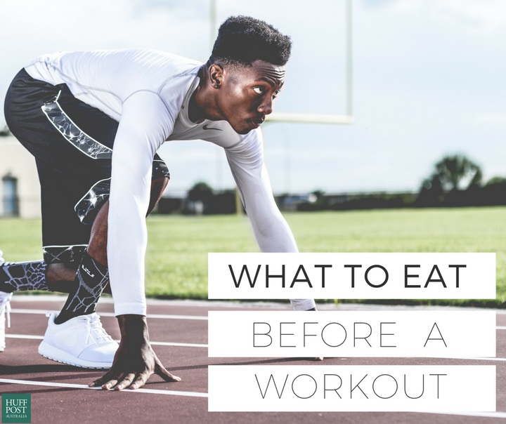 What to eat online before a big workout