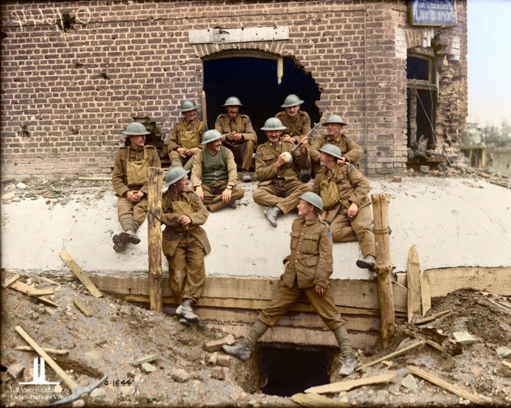 Vimy Foundation's 'Great War In Colour' Project Includes