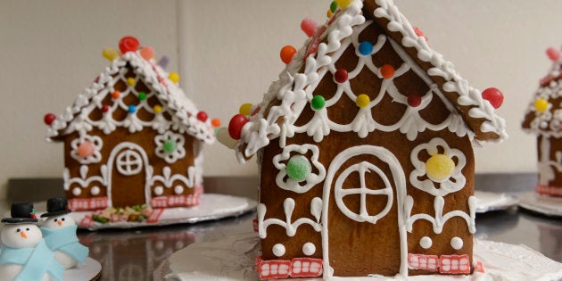 DENVER, CO - NOVEMBER 30: Some of the intricate gingerbread houses at Gateaux Bakery in Denver on Monday, November 30, 2015. It is gingerbread season at the bakery. (Photo by Cyrus McCrimmon/The Denver Post via Getty Images)