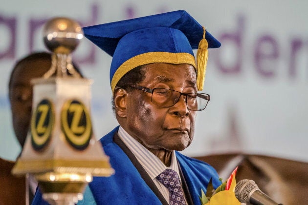 Mugabe appeared in public for the first time on Saturday since his house arrest, opening a university graduation ceremony.