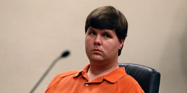Justin Ross Harris, who is seen during his murder trail back in 2014, was sentenced to life in prison by a judge on Monday.