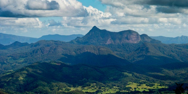 Mount Warning in Wollumbin National Park.