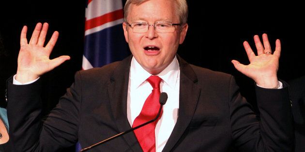 Former Australian Prime Minister Kevin Rudd says China is not rising to Trump's bait.