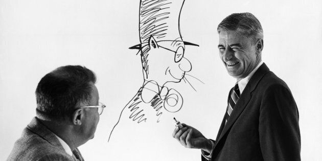 Dr. Seuss and Clifton Fadiman