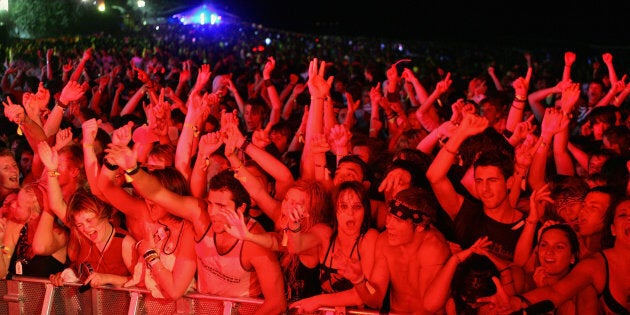 Police say they're pleased with Schoolies' first night.