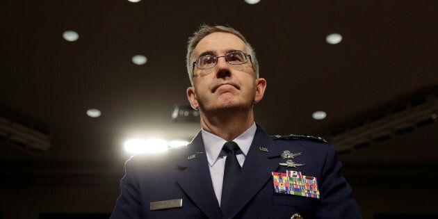 Air Force General John Hyten, commander of the U.S. Strategic Command, said he would resist an 'illegal' nuclear strike order.