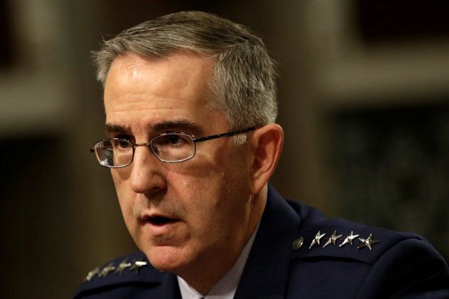 General Hyten is responsible for overseeing the U.S. nuclear arsenal.