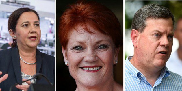 One Nation could land up to ten seats in next week's Queensland election.